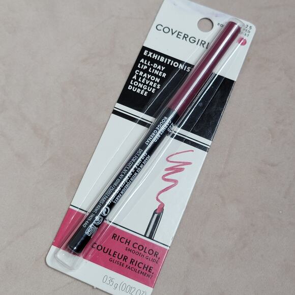 Covergirl Exhibitionist Lip Liner Garnet Red 225✨️BRAND NEW IN PACKAGE CARDED - Picture 1 of 8